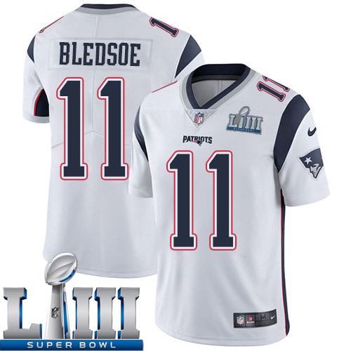 Women New England Patriots #11 Edelman white Nike Vapor Untouchable Limited 2019 Super Bowl LIII NFL Jerseys->new england patriots->NFL Jersey